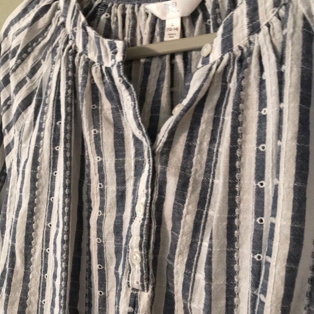 Eyelet Button Down - Picture 2 of 2